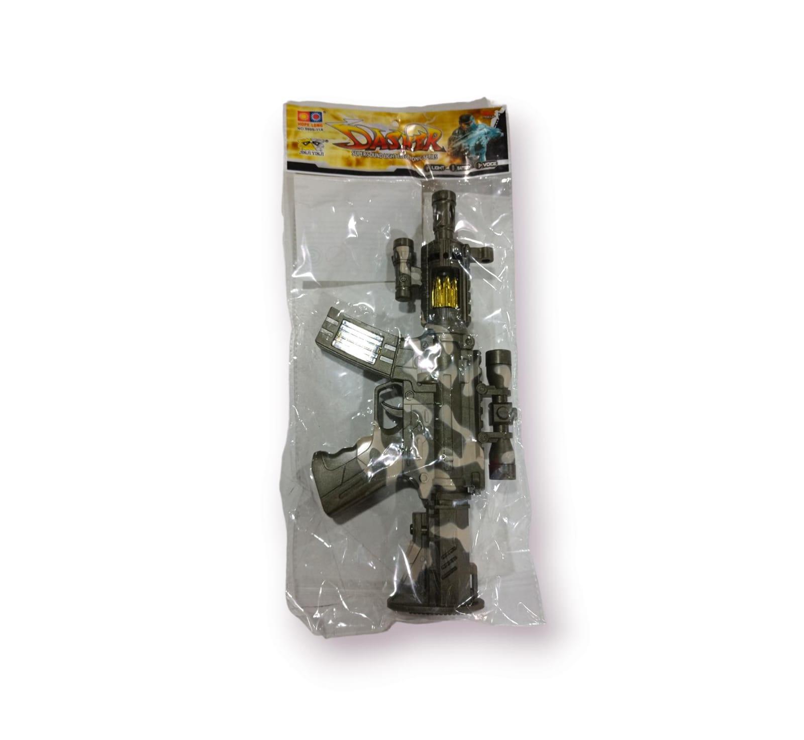 AMETRALLADORA CAMUFLADA EN BOLSA 30CM
