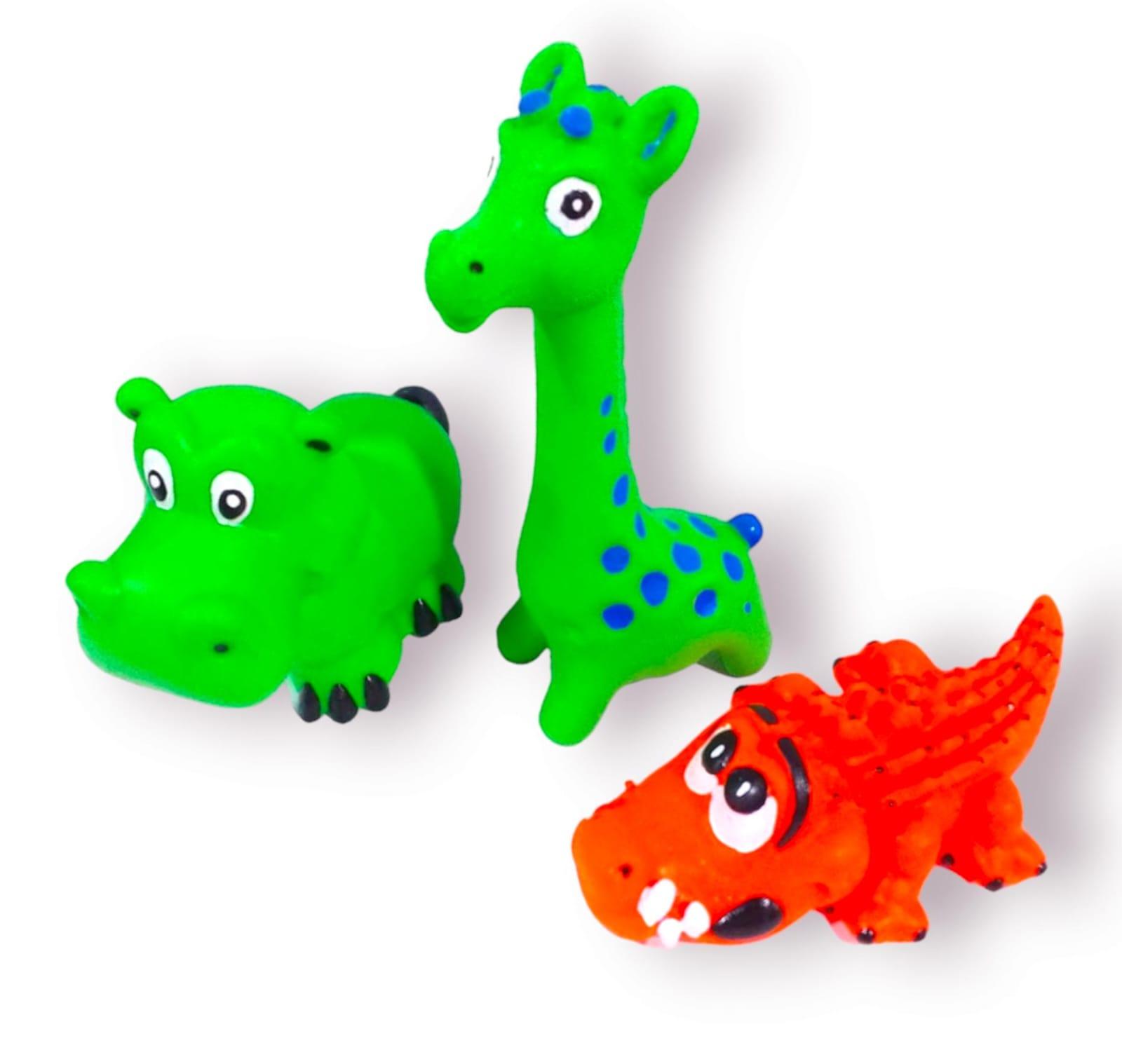 ANIMALES DE GOMA CON CHIFLE VARIOS MODELOS