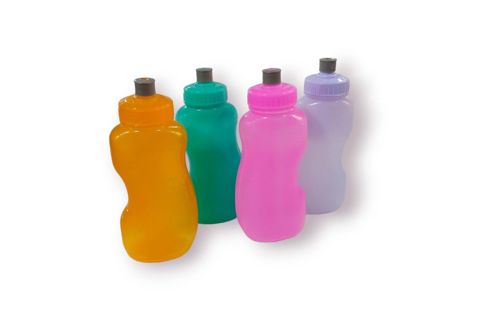 BOTELLA ESTILO DEPORTIVA PLASTICA 500CC 