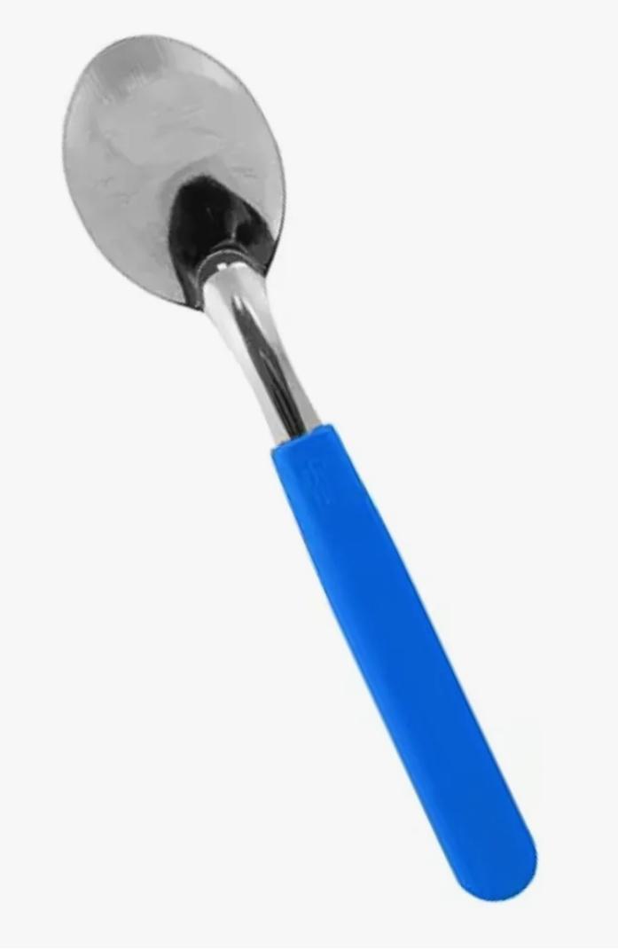 CUCHARA  M/PLASTICO CAROL AZUL