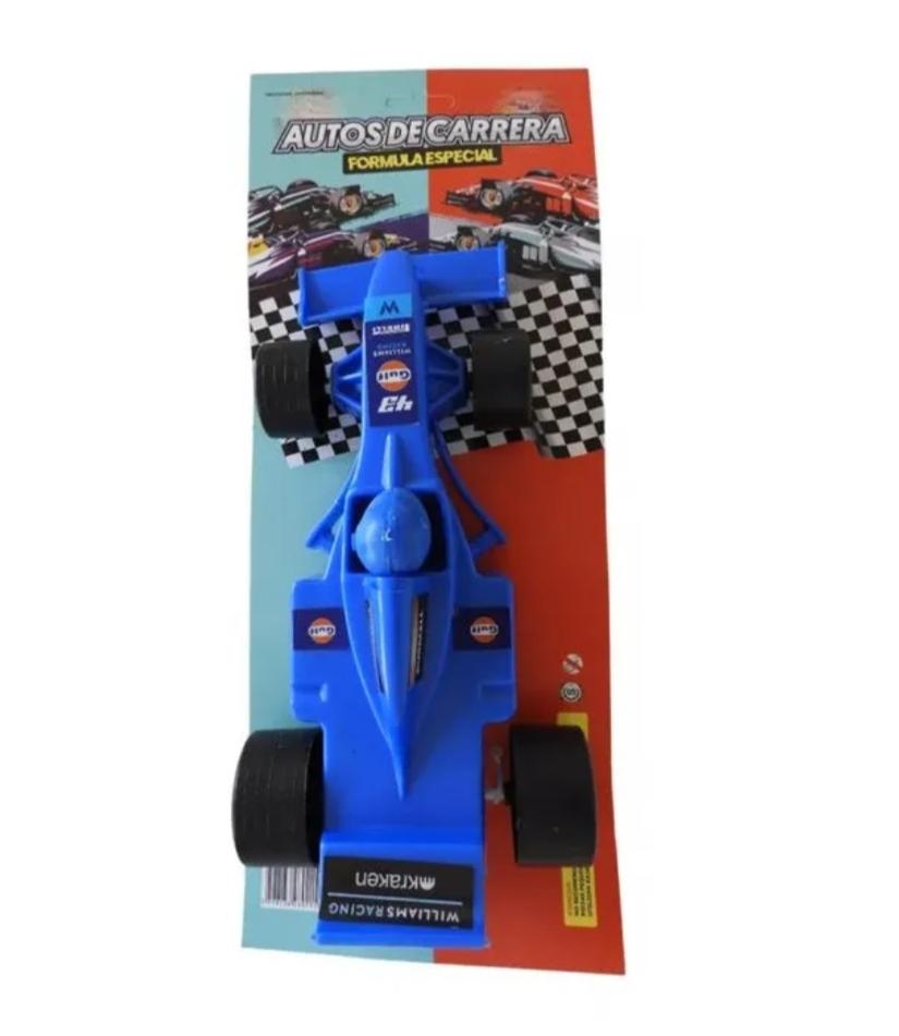 AUTO F1 PLASTICO EN BLISTER