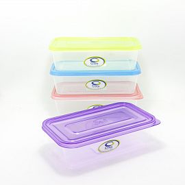 TUPPER HERMETICO PLASTICO RECTANGULAR 2LTS