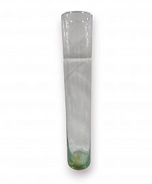 FLORERO VIDRIO LARGO TUBO N*2 27 CM