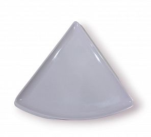 PLATO PARA PIZZA  MELAMINA  22CM LINEA BLANCO
