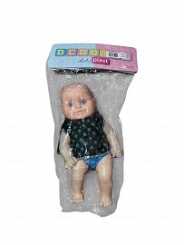 BEBE PLASTICO EN BOLSA CON ROPITA