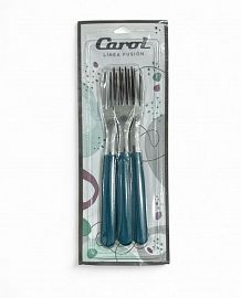 TENEDOR X 3 UNIDADES CAROL AZUL