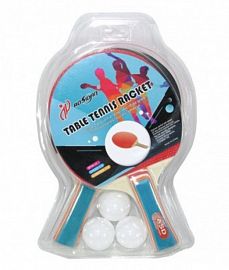 PALETAS DE PING PONG + 3 PELOTITAS MAR PLAST